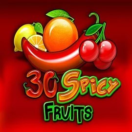 Official Slots logo: 30 Spicy Fruits by Amusnet Interactive at O'Reels Casino UK