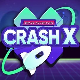 Crash X logo by Turbo Games O'Reels Casino UK