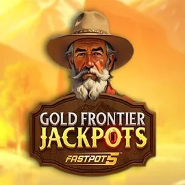 Gold Frontier Jackpots FastPot5 online game logo by Yggdrasil on reels-oncasino.com