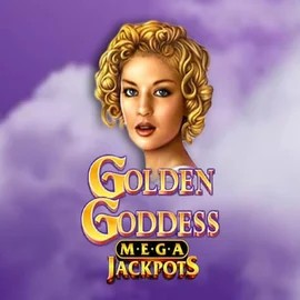 Golden Goddess Megajackpots slot logo by IGT at O'Reels Casino UK