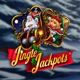 Jingle Jackpots logo by Dragon Gaming at O'Reels Casino UK