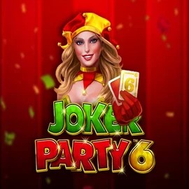 Joker Party 6 slot logo by Greentube at O'Reels Casino UK