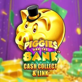 Piggies And The Bank Cash Collect & Link game by Origins – logo hosted on O'Reels Casino UK
