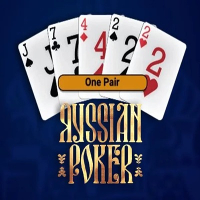 Russian Poker slot visual from OneTouch Games available on reels-oncasino.com
