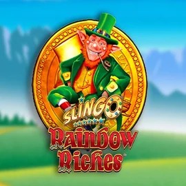 Play Slingo Rainbow Riches slot by Gaming Realms on reels-oncasino.com