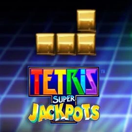 Tetris Super Jackpots by WMS, showcased at reels-oncasino.com – game logo