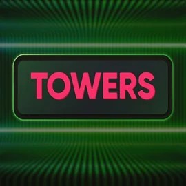 Towers slot logo by Turbo Games at O'Reels Casino UK